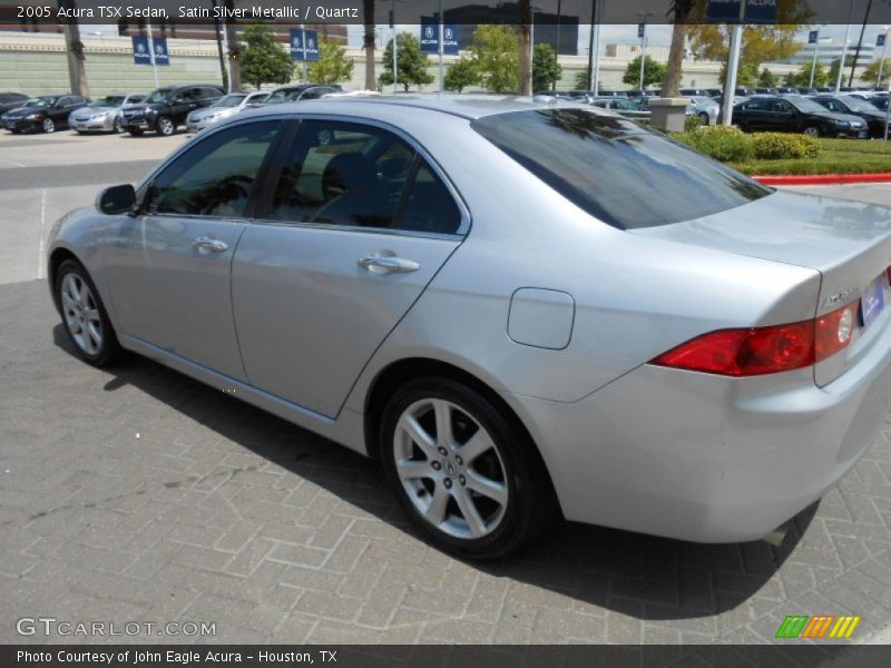 Satin Silver Metallic / Quartz 2005 Acura TSX Sedan