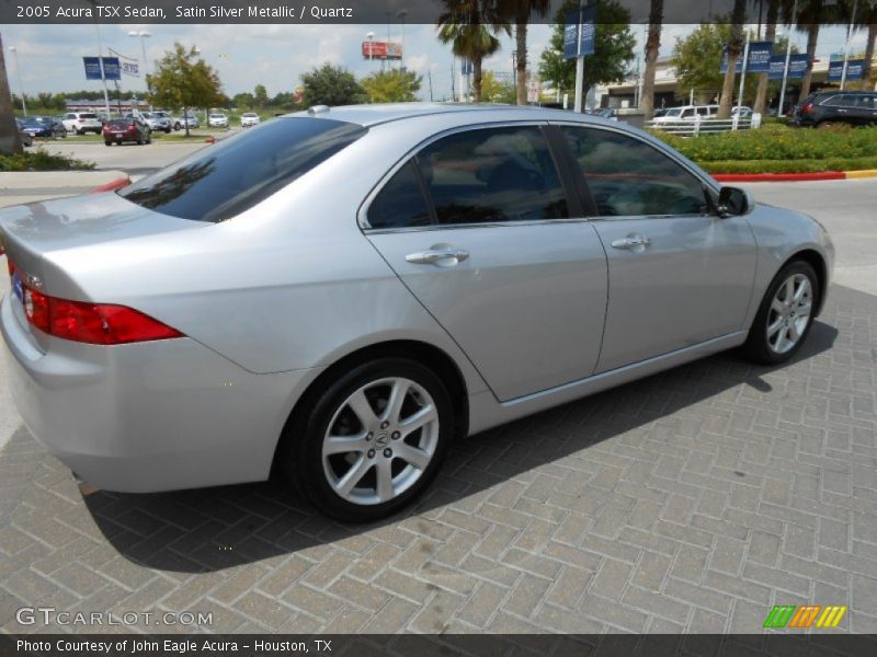 Satin Silver Metallic / Quartz 2005 Acura TSX Sedan