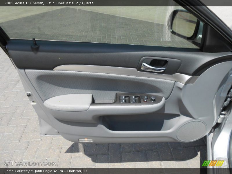 Satin Silver Metallic / Quartz 2005 Acura TSX Sedan