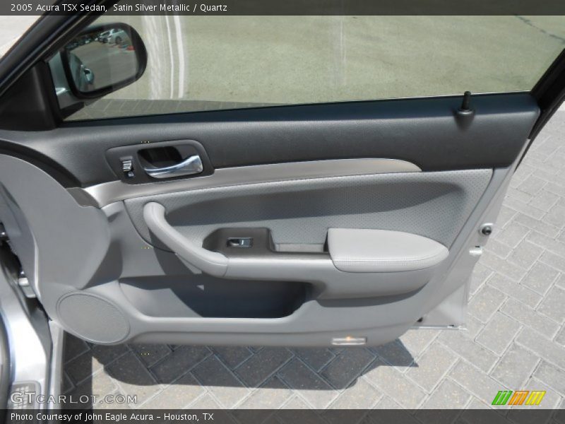 Satin Silver Metallic / Quartz 2005 Acura TSX Sedan