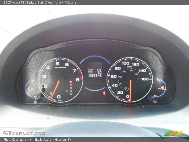 Satin Silver Metallic / Quartz 2005 Acura TSX Sedan
