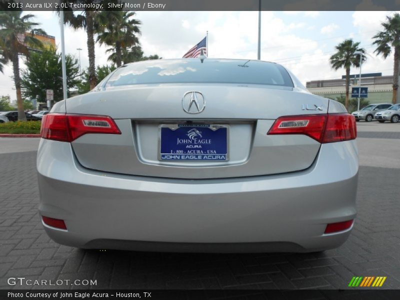 Silver Moon / Ebony 2013 Acura ILX 2.0L Technology