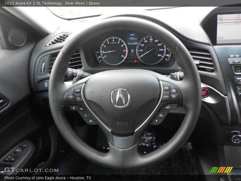 Silver Moon / Ebony 2013 Acura ILX 2.0L Technology