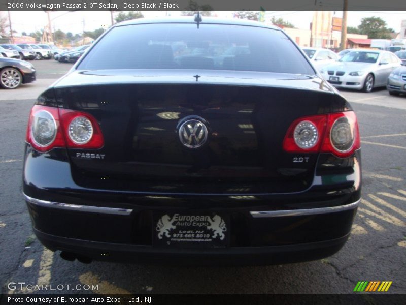 Deep Black / Black 2006 Volkswagen Passat 2.0T Sedan
