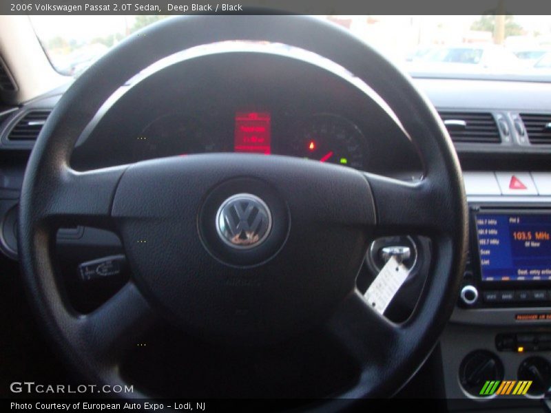 Deep Black / Black 2006 Volkswagen Passat 2.0T Sedan