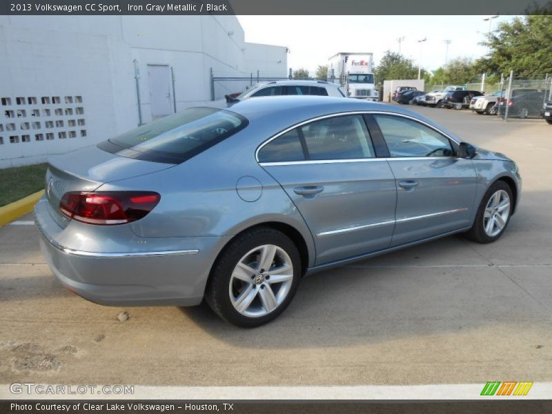 Iron Gray Metallic / Black 2013 Volkswagen CC Sport