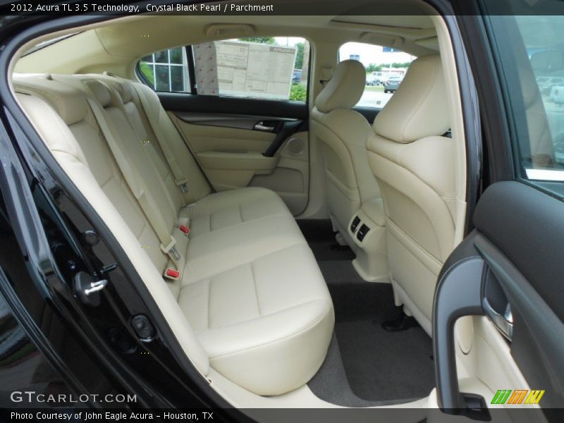 Crystal Black Pearl / Parchment 2012 Acura TL 3.5 Technology