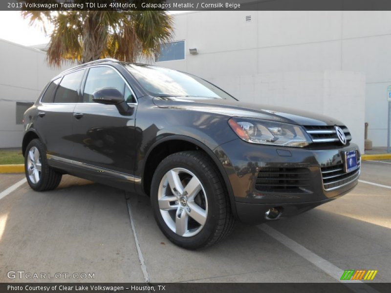 Galapagos Metallic / Cornsilk Beige 2013 Volkswagen Touareg TDI Lux 4XMotion