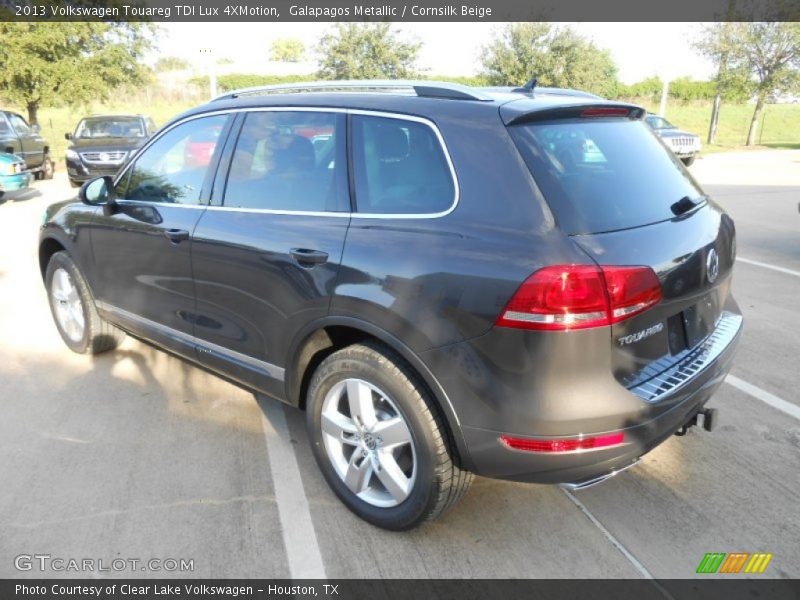 Galapagos Metallic / Cornsilk Beige 2013 Volkswagen Touareg TDI Lux 4XMotion