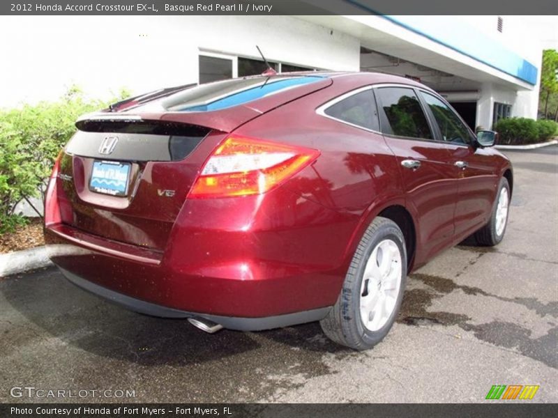 Basque Red Pearl II / Ivory 2012 Honda Accord Crosstour EX-L
