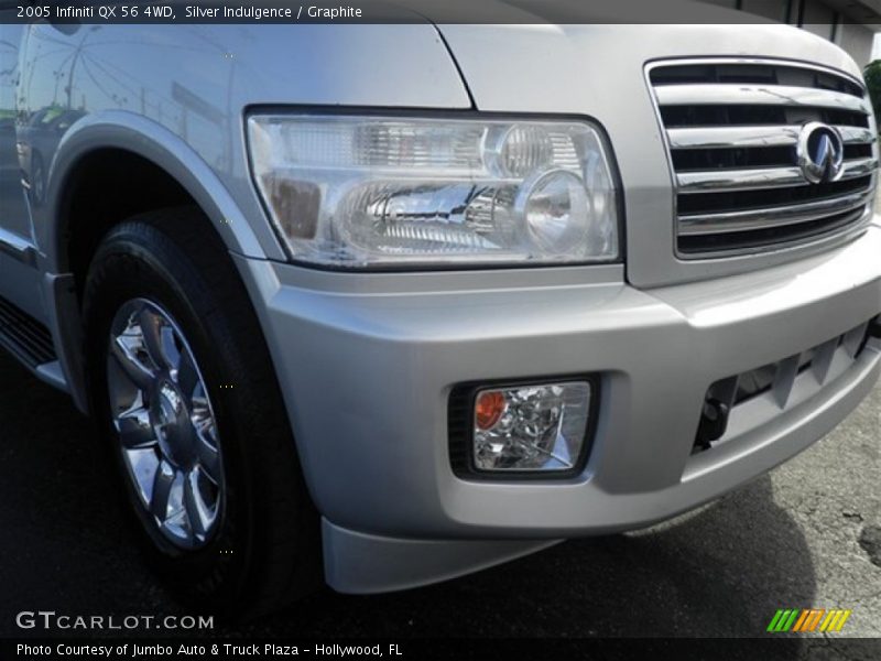 Silver Indulgence / Graphite 2005 Infiniti QX 56 4WD