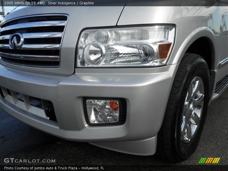 Silver Indulgence / Graphite 2005 Infiniti QX 56 4WD