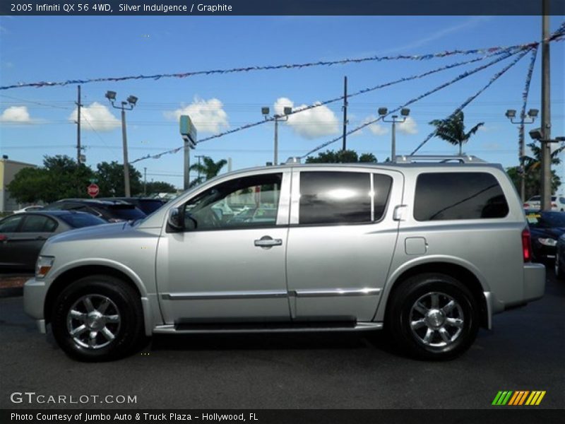 Silver Indulgence / Graphite 2005 Infiniti QX 56 4WD