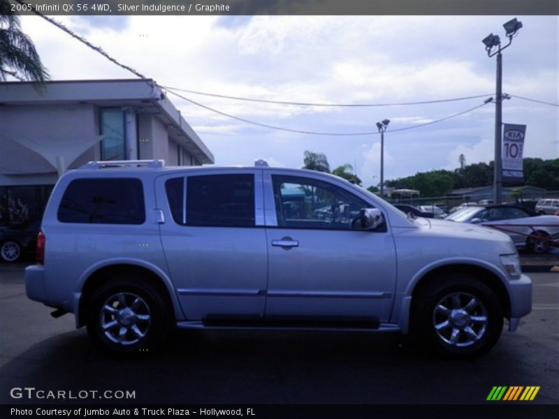 Silver Indulgence / Graphite 2005 Infiniti QX 56 4WD