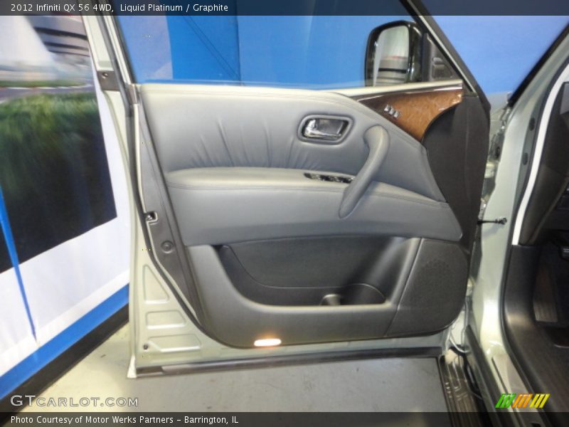 Liquid Platinum / Graphite 2012 Infiniti QX 56 4WD