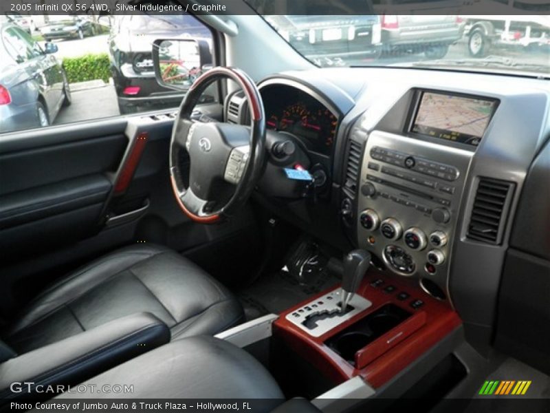 Silver Indulgence / Graphite 2005 Infiniti QX 56 4WD