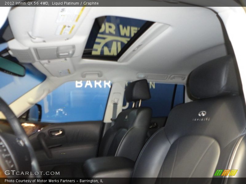 Liquid Platinum / Graphite 2012 Infiniti QX 56 4WD