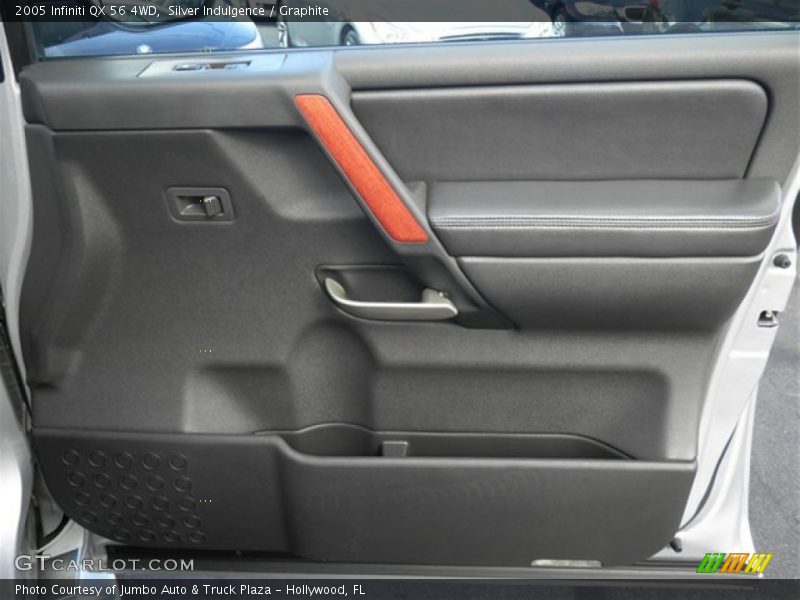 Silver Indulgence / Graphite 2005 Infiniti QX 56 4WD