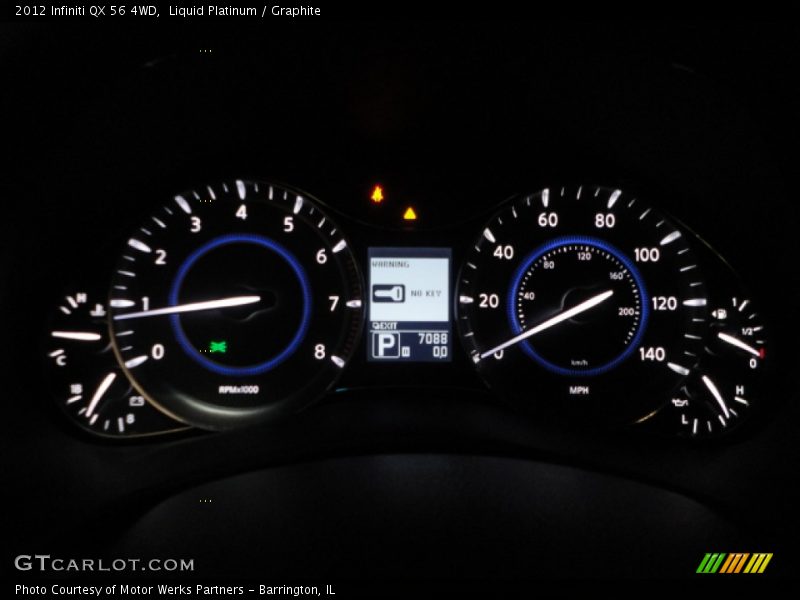 Liquid Platinum / Graphite 2012 Infiniti QX 56 4WD