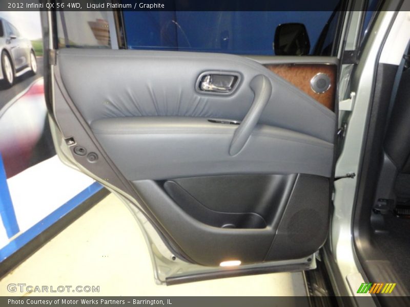 Liquid Platinum / Graphite 2012 Infiniti QX 56 4WD