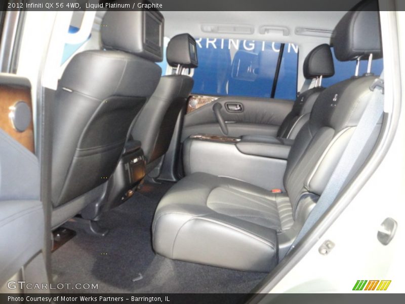 Liquid Platinum / Graphite 2012 Infiniti QX 56 4WD