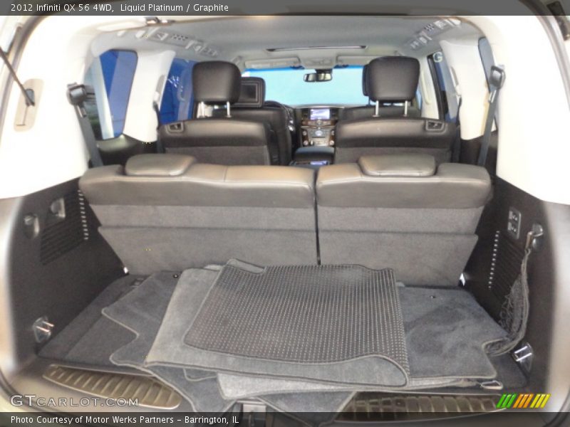 Liquid Platinum / Graphite 2012 Infiniti QX 56 4WD