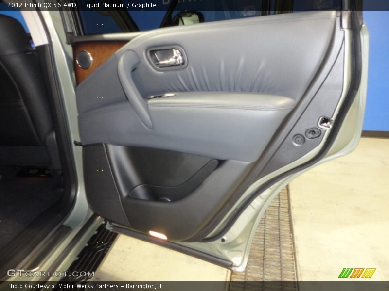 Liquid Platinum / Graphite 2012 Infiniti QX 56 4WD