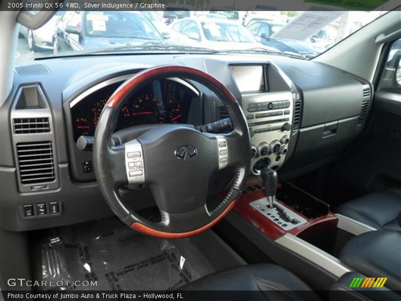 Silver Indulgence / Graphite 2005 Infiniti QX 56 4WD