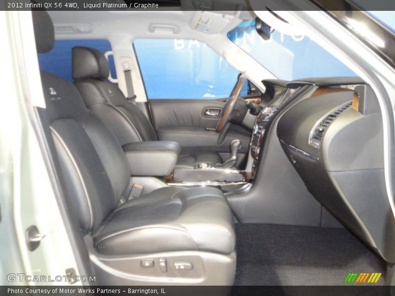 Liquid Platinum / Graphite 2012 Infiniti QX 56 4WD