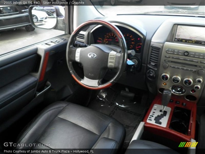 Silver Indulgence / Graphite 2005 Infiniti QX 56 4WD