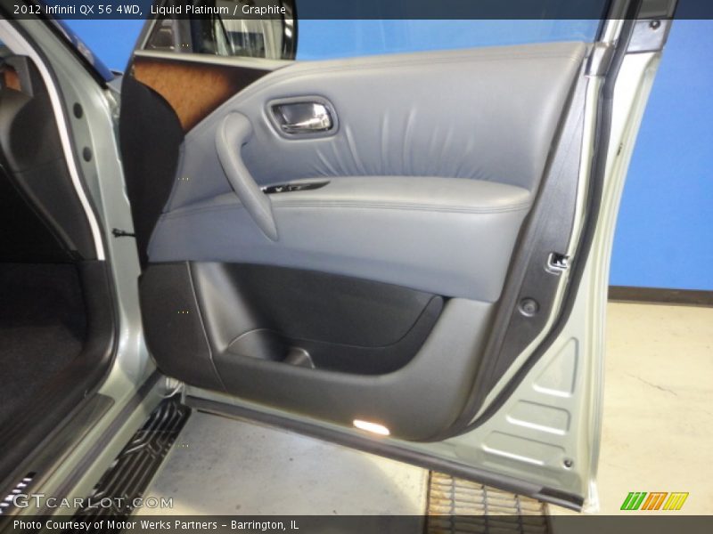 Liquid Platinum / Graphite 2012 Infiniti QX 56 4WD