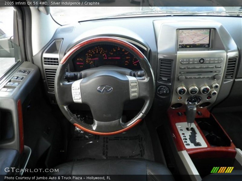 Silver Indulgence / Graphite 2005 Infiniti QX 56 4WD