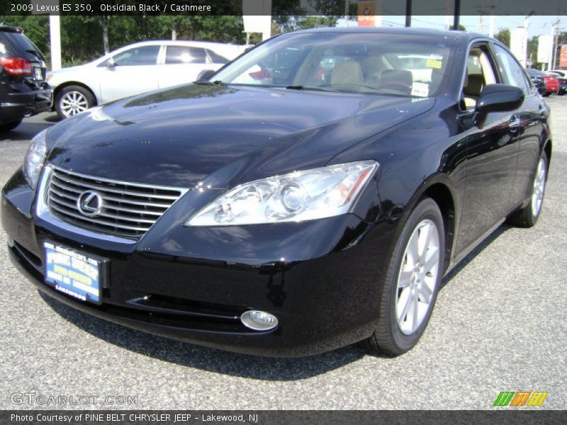 Obsidian Black / Cashmere 2009 Lexus ES 350