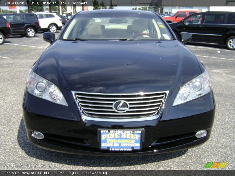 Obsidian Black / Cashmere 2009 Lexus ES 350