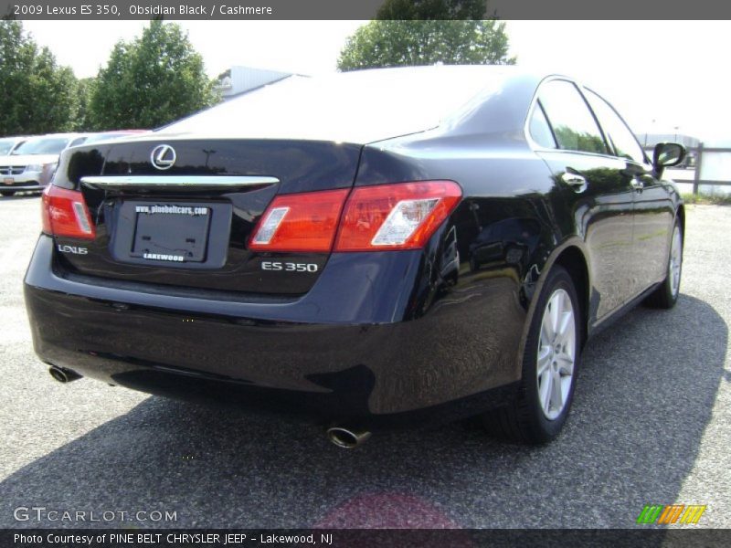 Obsidian Black / Cashmere 2009 Lexus ES 350