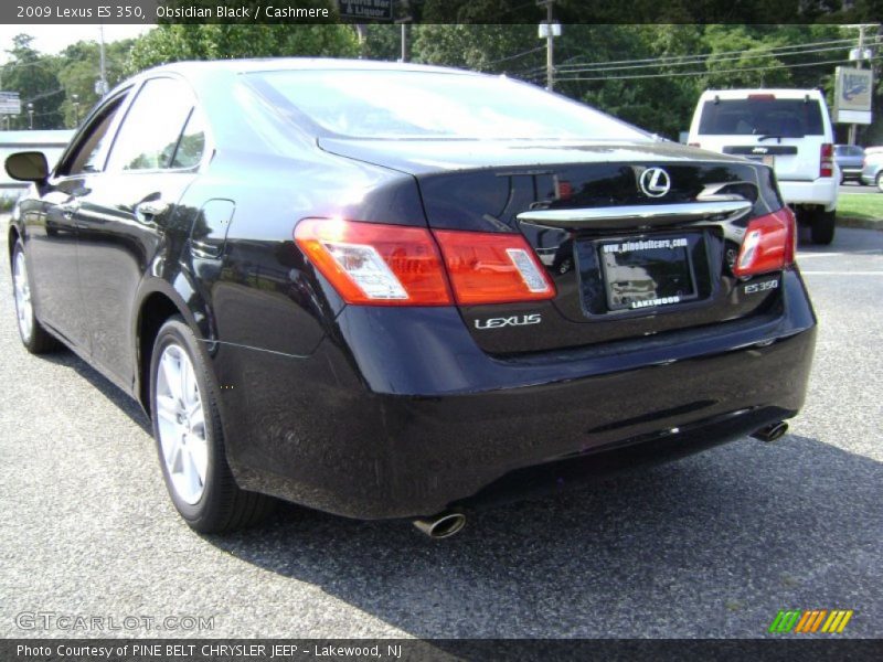 Obsidian Black / Cashmere 2009 Lexus ES 350