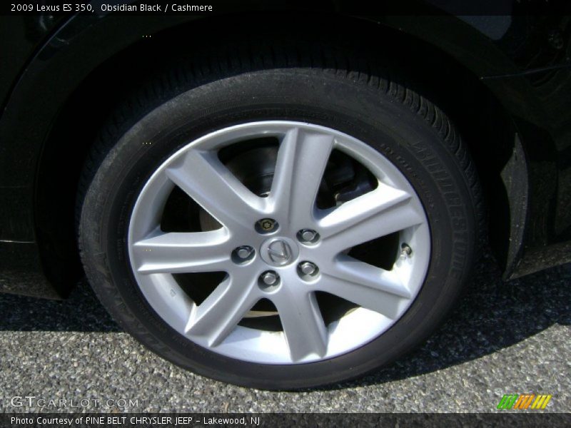 Obsidian Black / Cashmere 2009 Lexus ES 350