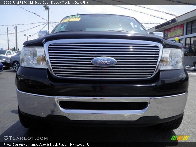 Black / Medium/Dark Flint 2006 Ford F150 XLT SuperCab