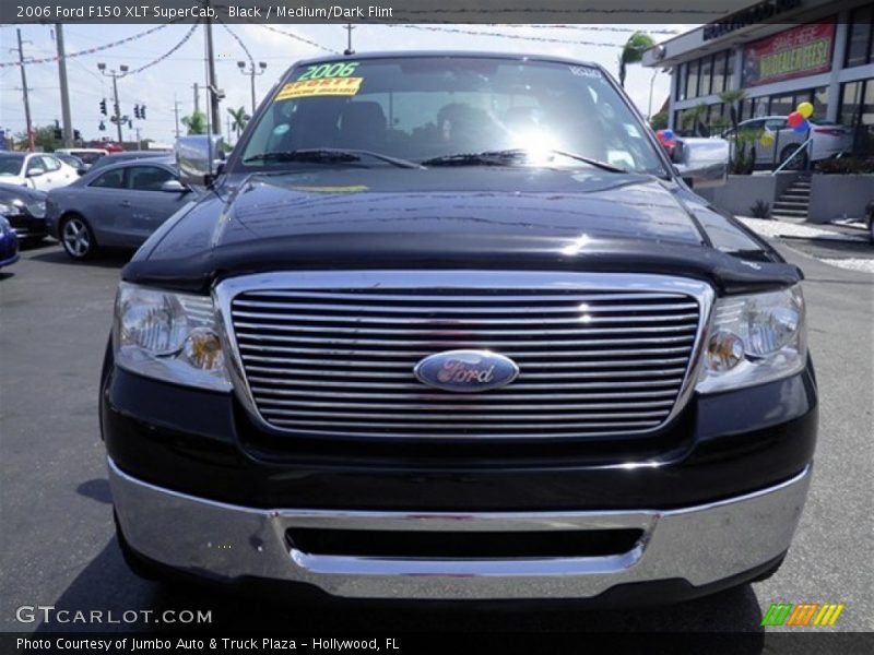 Black / Medium/Dark Flint 2006 Ford F150 XLT SuperCab