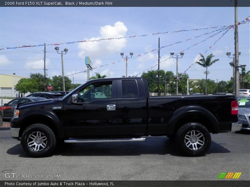 Black / Medium/Dark Flint 2006 Ford F150 XLT SuperCab