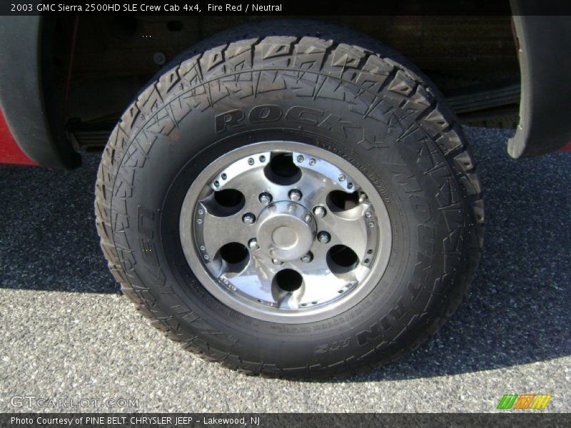 Fire Red / Neutral 2003 GMC Sierra 2500HD SLE Crew Cab 4x4