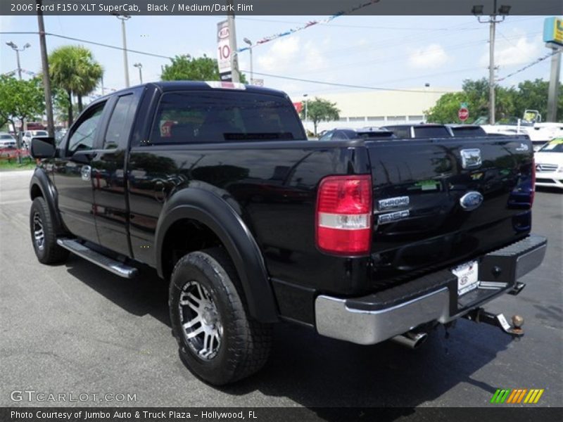 Black / Medium/Dark Flint 2006 Ford F150 XLT SuperCab