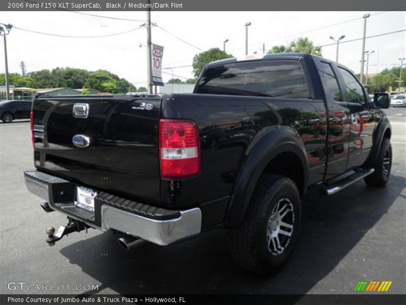 Black / Medium/Dark Flint 2006 Ford F150 XLT SuperCab