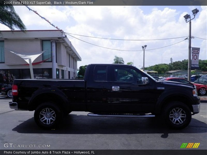 Black / Medium/Dark Flint 2006 Ford F150 XLT SuperCab