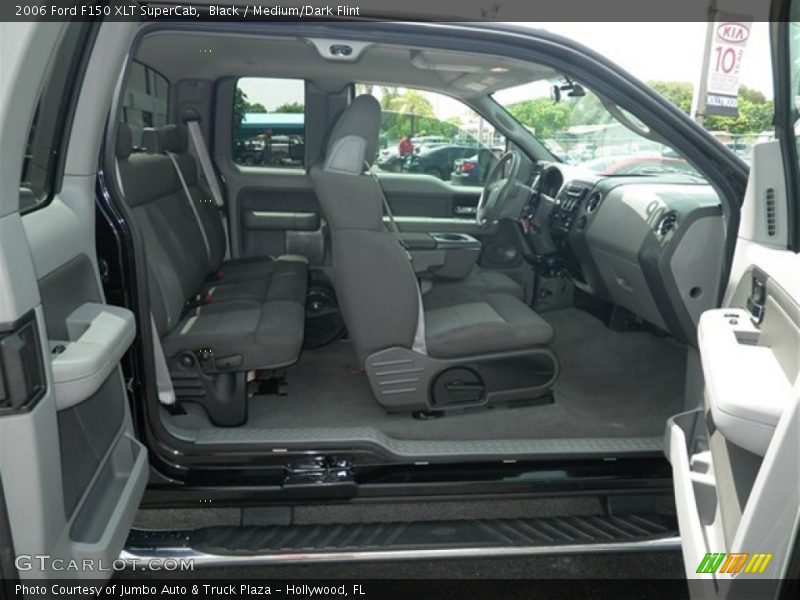 Black / Medium/Dark Flint 2006 Ford F150 XLT SuperCab