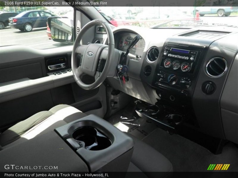 Black / Medium/Dark Flint 2006 Ford F150 XLT SuperCab