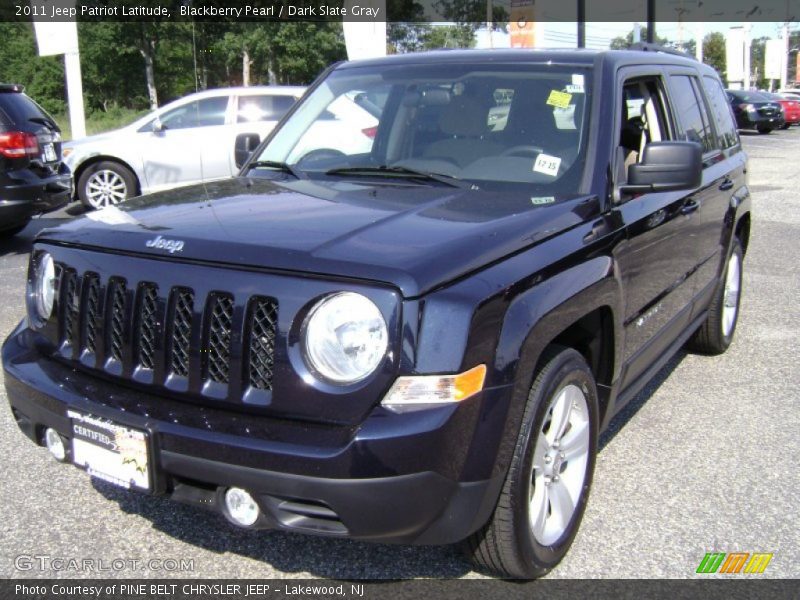 Blackberry Pearl / Dark Slate Gray 2011 Jeep Patriot Latitude