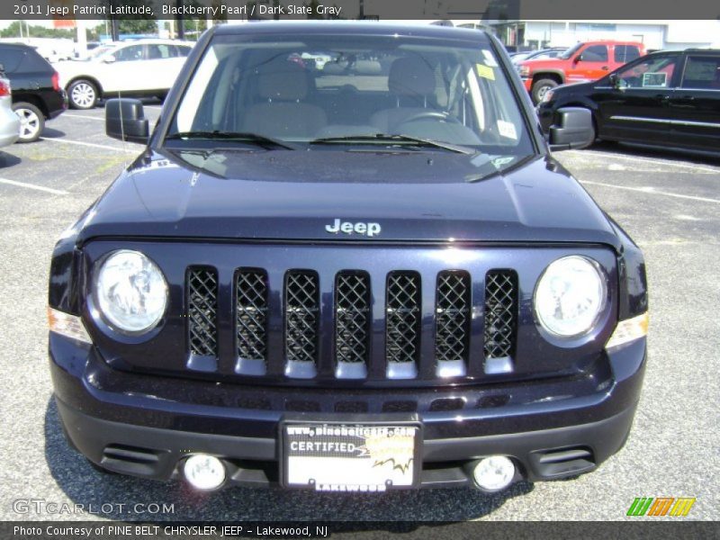 Blackberry Pearl / Dark Slate Gray 2011 Jeep Patriot Latitude