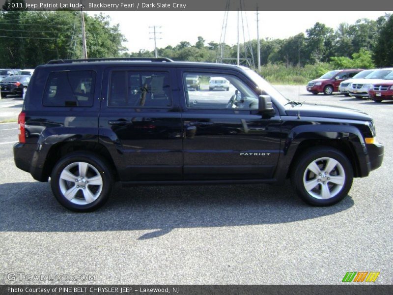 Blackberry Pearl / Dark Slate Gray 2011 Jeep Patriot Latitude