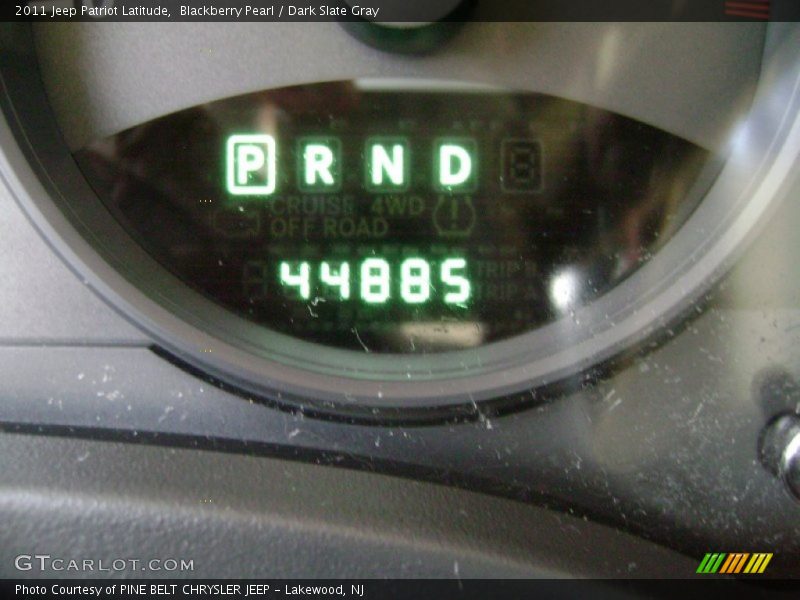 Blackberry Pearl / Dark Slate Gray 2011 Jeep Patriot Latitude